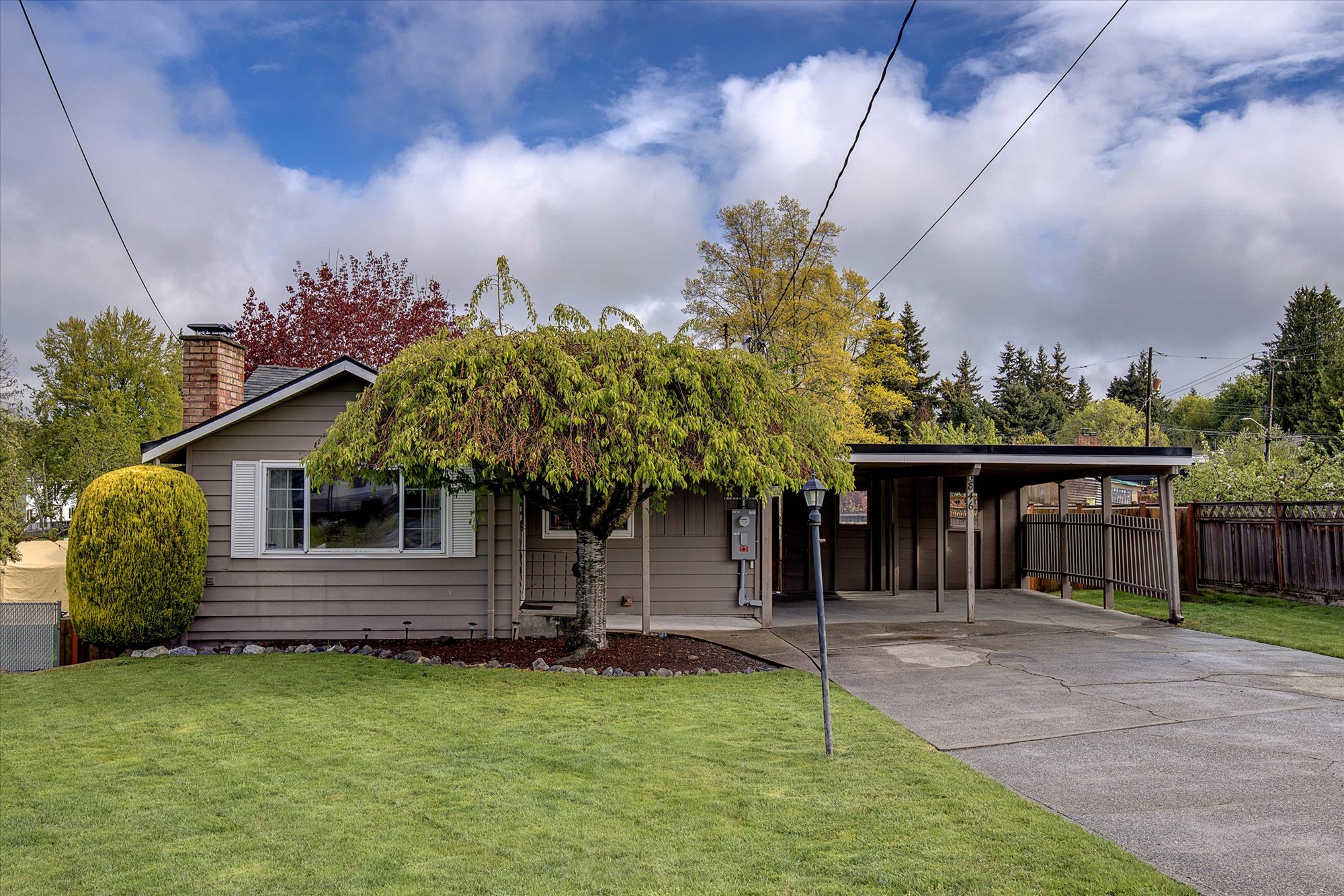 Photo of exterior of the home