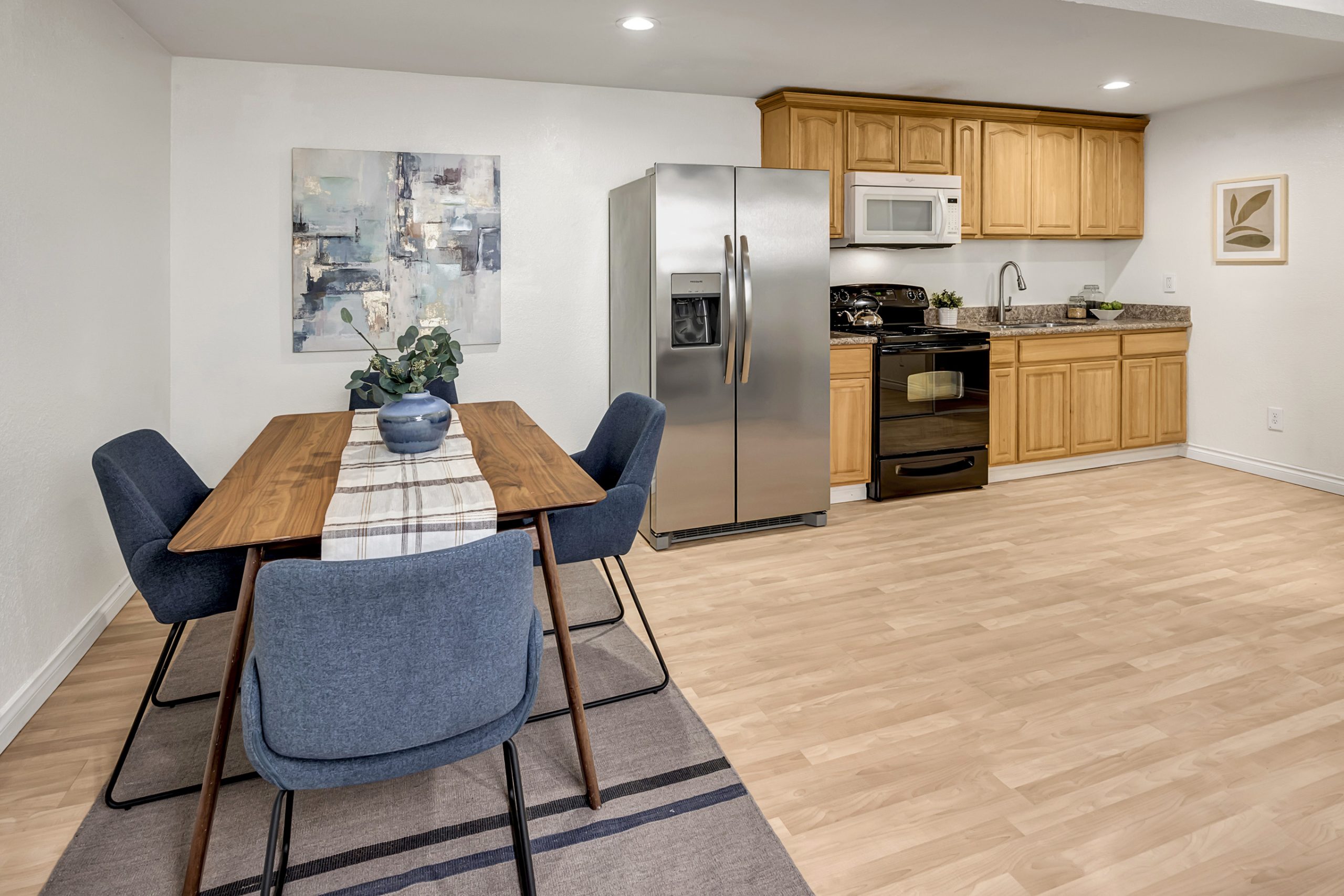 Photo of dining room and Kitchen in an ADU
